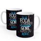 Seja Foda o Mundo ta Cheio de Gente Mais ou Menos Caneca em Porcelana 300ml MS Presente