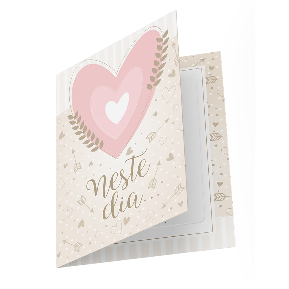 Neste Dia Cartão de Casamento MS Presente Neste Dia Cartão de Casamento MS Presente