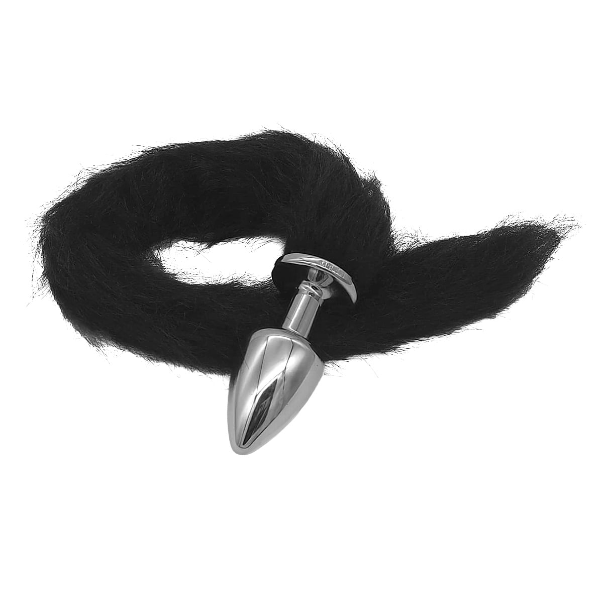 Plug Anal com Rabo Preto Linha Less Hard Plug Anal com Rabo Preto Linha Less Hard