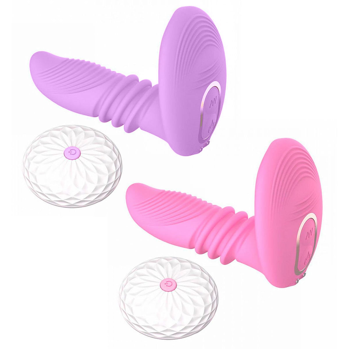 Dibe Sex Massager Vibrador com 7 Modos de Vibração e Aquecimento com Controle Remoto Sexy Import