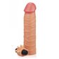 Nature Extender Capa Peniana Extensora com Estimulador Clitoriano e Vibro Vip Mix