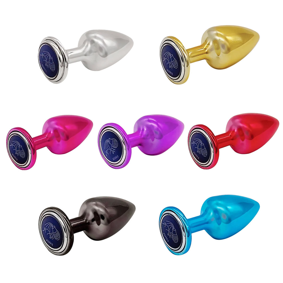 Plug Anal Aquário Linha Signos Hard