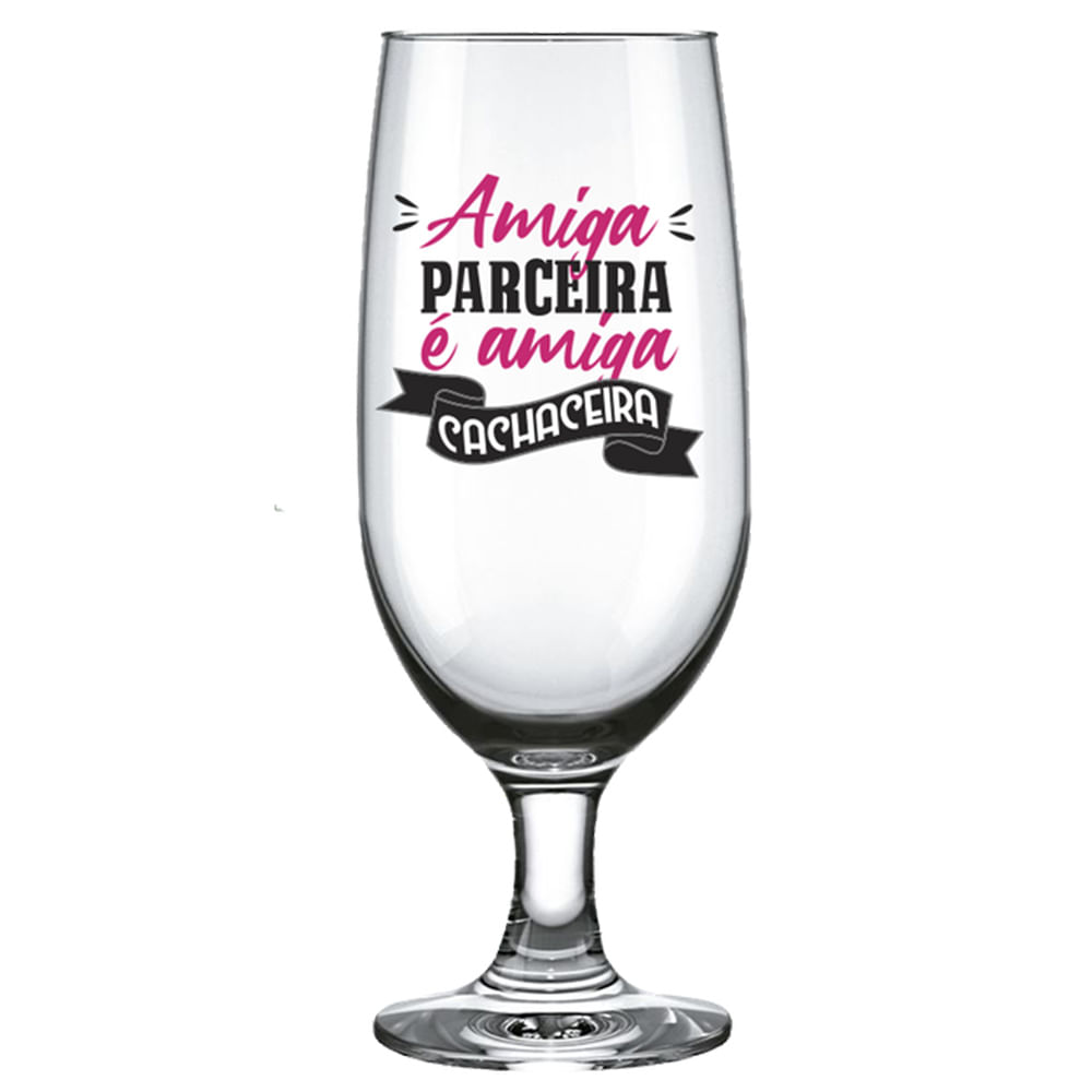Taça Amiga Parceira é Amiga Cachaceira 300ml Sude Presentes Taça Amiga Parceira é Amiga Cachaceira 300ml Sude Presentes