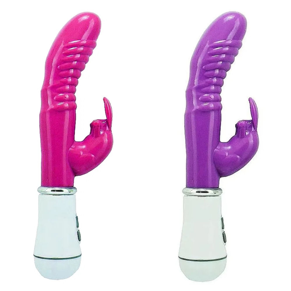 Sextoy Vibration Vibrador com Estimulador Clitoriano com 10 Modos de Vibração Sexy Import