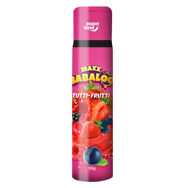Maxx Babaloo Gel Comestível para Oral 30g Pepper Blend