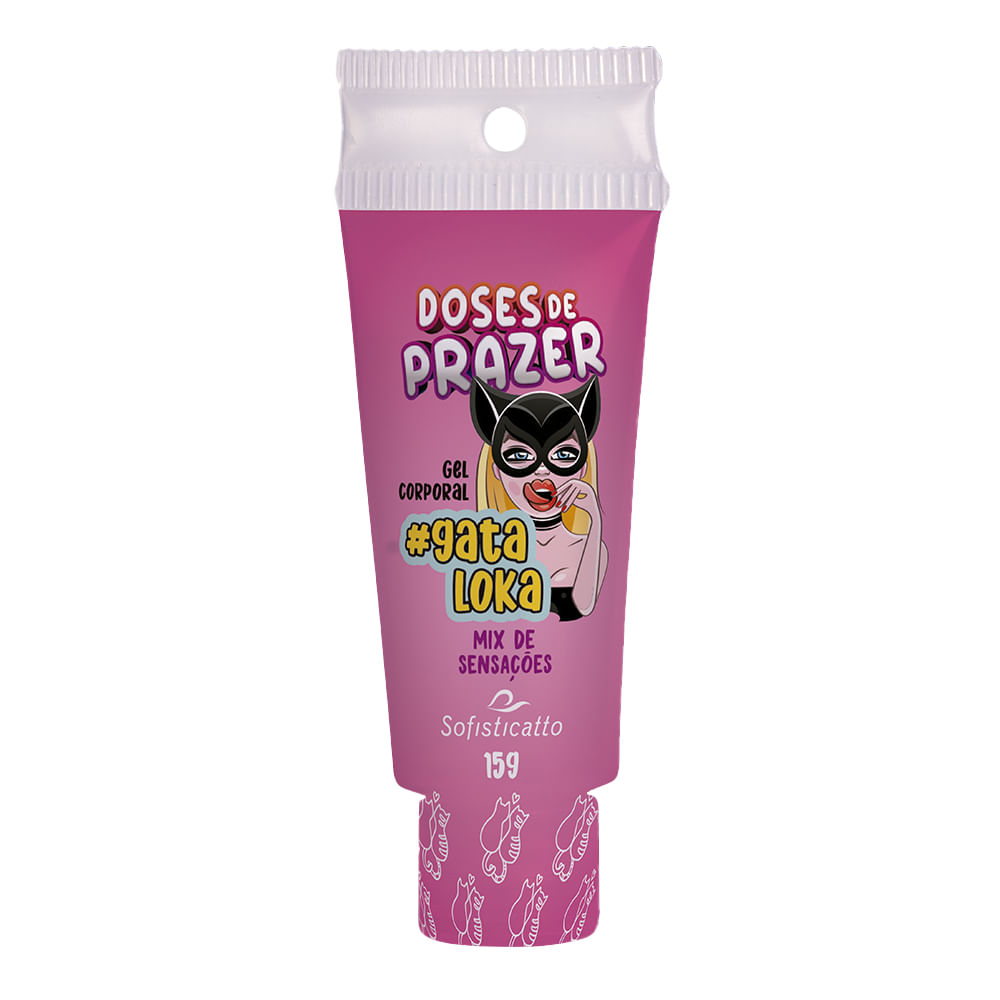 Gata Loka Excitante Feminino 15g Linha Doses de Prazer Sofisticatto Gata Loka Excitante Feminino 15g Linha Doses de Prazer Sofisticatto