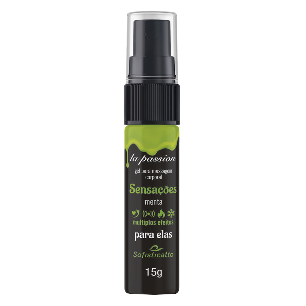 Sensações Gel de Massagem Corporal com Múltiplos Efeitos 15g Linha La Passion Sofisticatto Sensações Gel de Massagem Corporal com Múltiplos Efeitos 15g Linha La Passion Sofisticatto