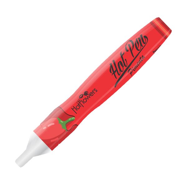 Hot Pen Pimenta Caneta Comestível 35g Hot Flowers