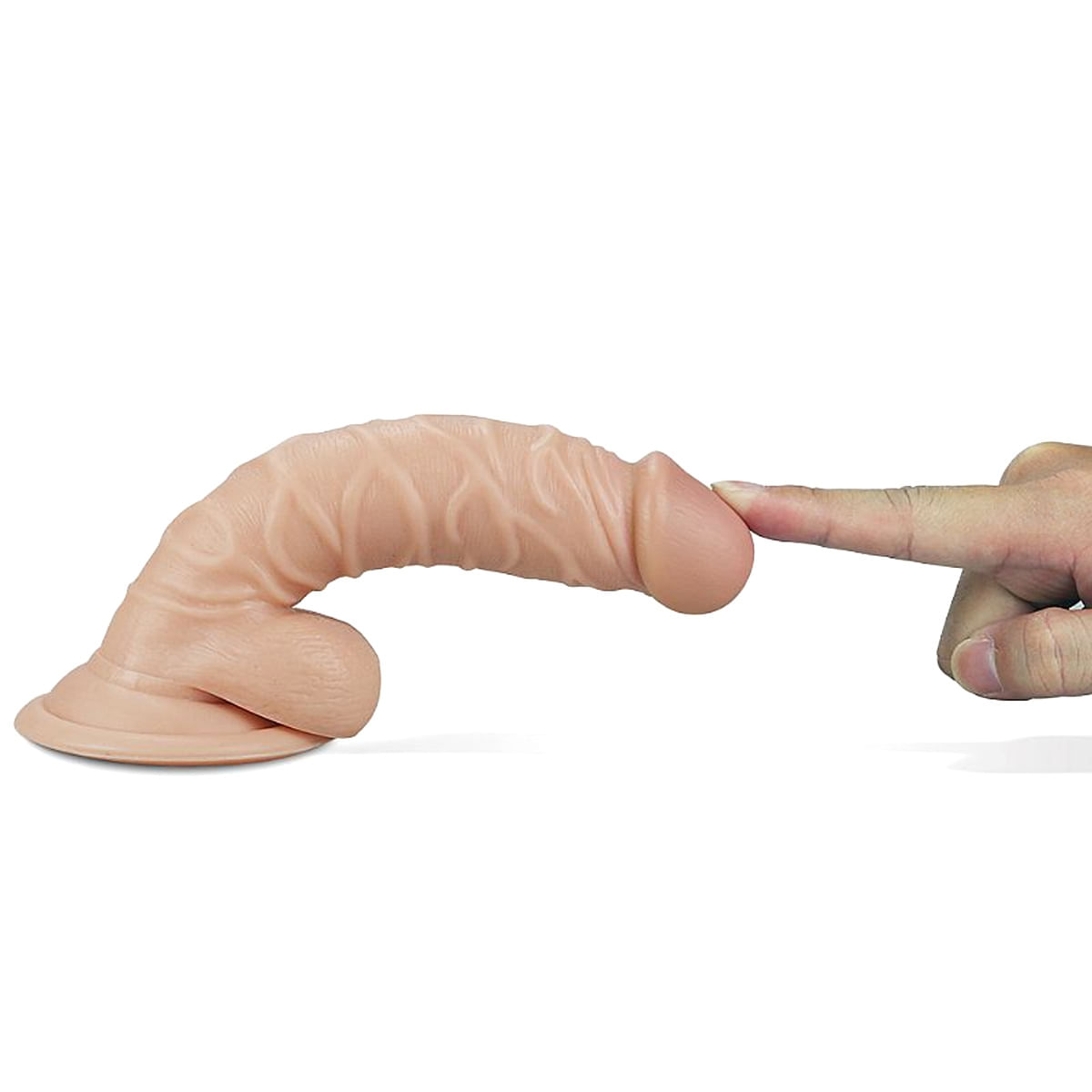 Real Extreme Prótese Realística com Ventosa e 3 Modos de Vibração 18 x 4 cm Sexy Import