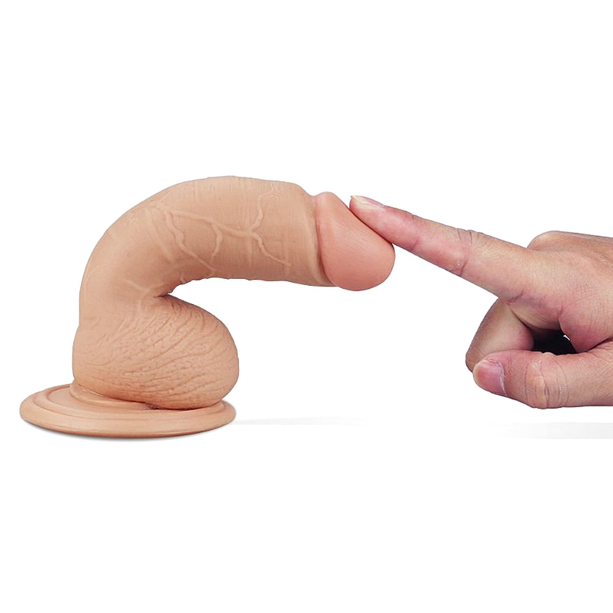 Real Extreme Prótese Realística com Ventosa e 3 Modos de Vibração 18,5 x 4,5 cm Sexy Import