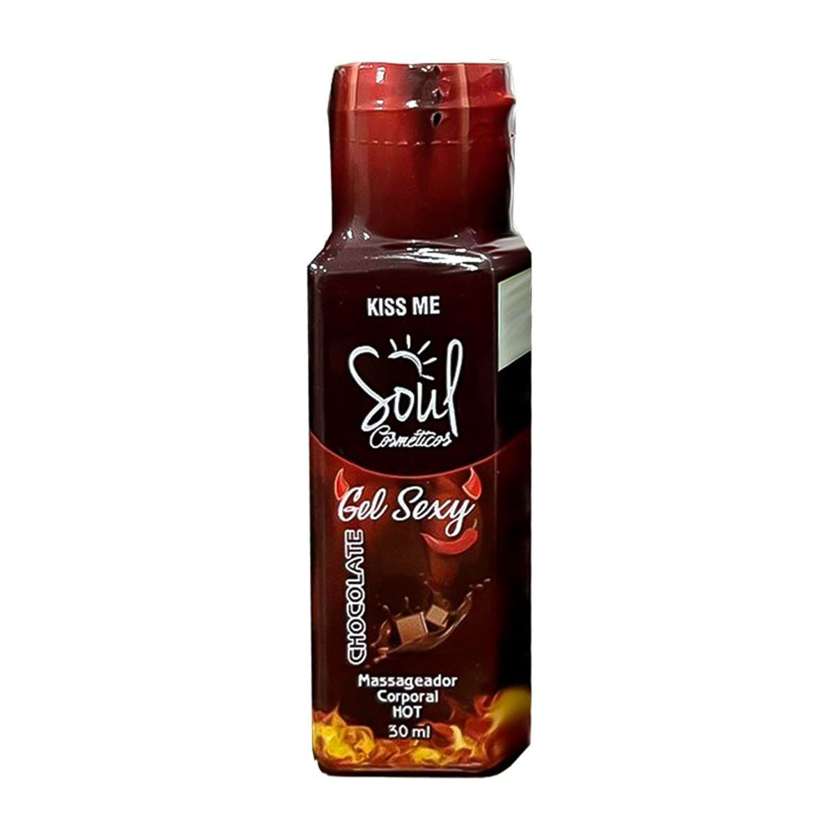 Kiss Me Hot Gel Sexy Massageador Corporal 30ml Soul Cosméticos Kiss Me Hot Gel Sexy Massageador Corporal 30ml Soul Cosméticos