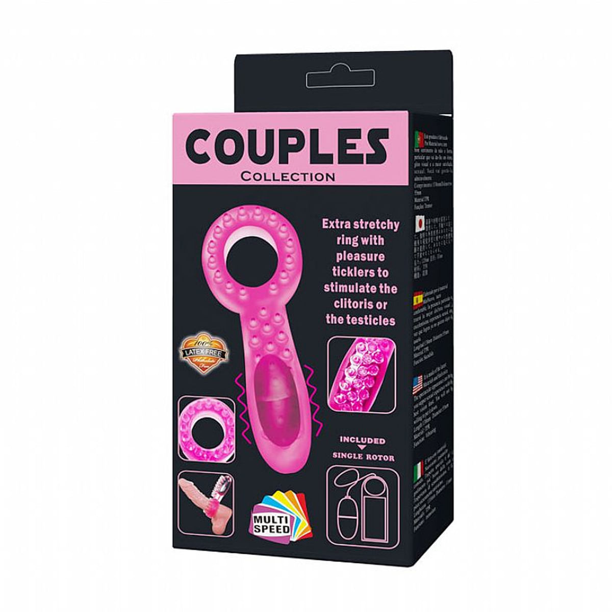 Couples Collection Anel Peniano com Vibro e Controle Remoto Sexy Import