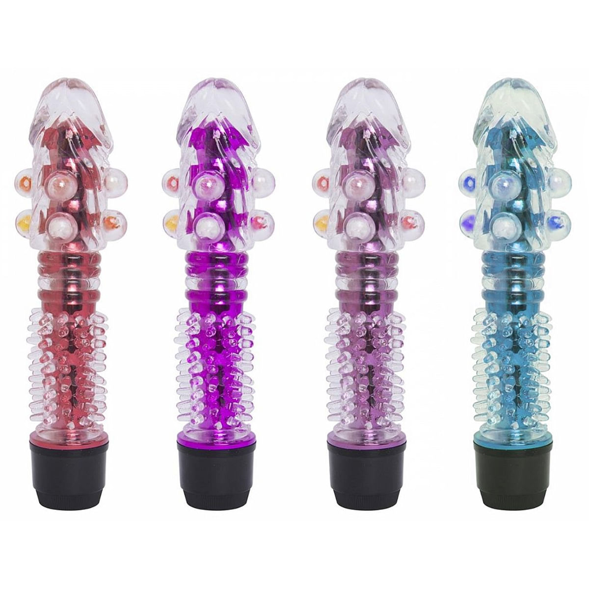 G-Spot Vibrador Personal com Capa Peniana Texturizada Sexy Import