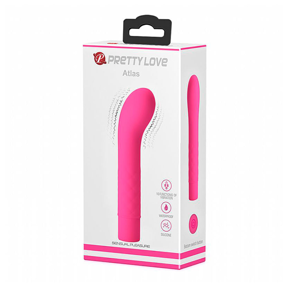 Pretty Love Atlas Vibrador com Curvatura e 10 Modos de Vibração Sexy Import