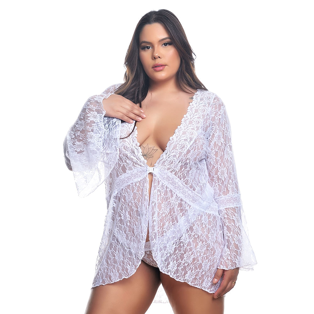 Robe Ana Julia Plus Size Pimenta Sexy