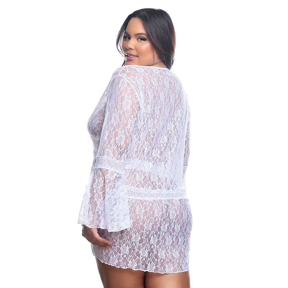 Robe Ana Julia Plus Size Pimenta Sexy