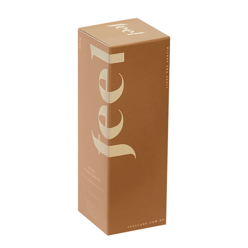 Óleo Hidratante com Óleo de Coco , Melaleuca, Camomila e Lavanda 30ml Feel