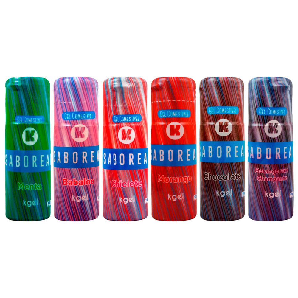 Kgel Saborear Gel Comestivel Hot para Massagem 12g K Import e Export