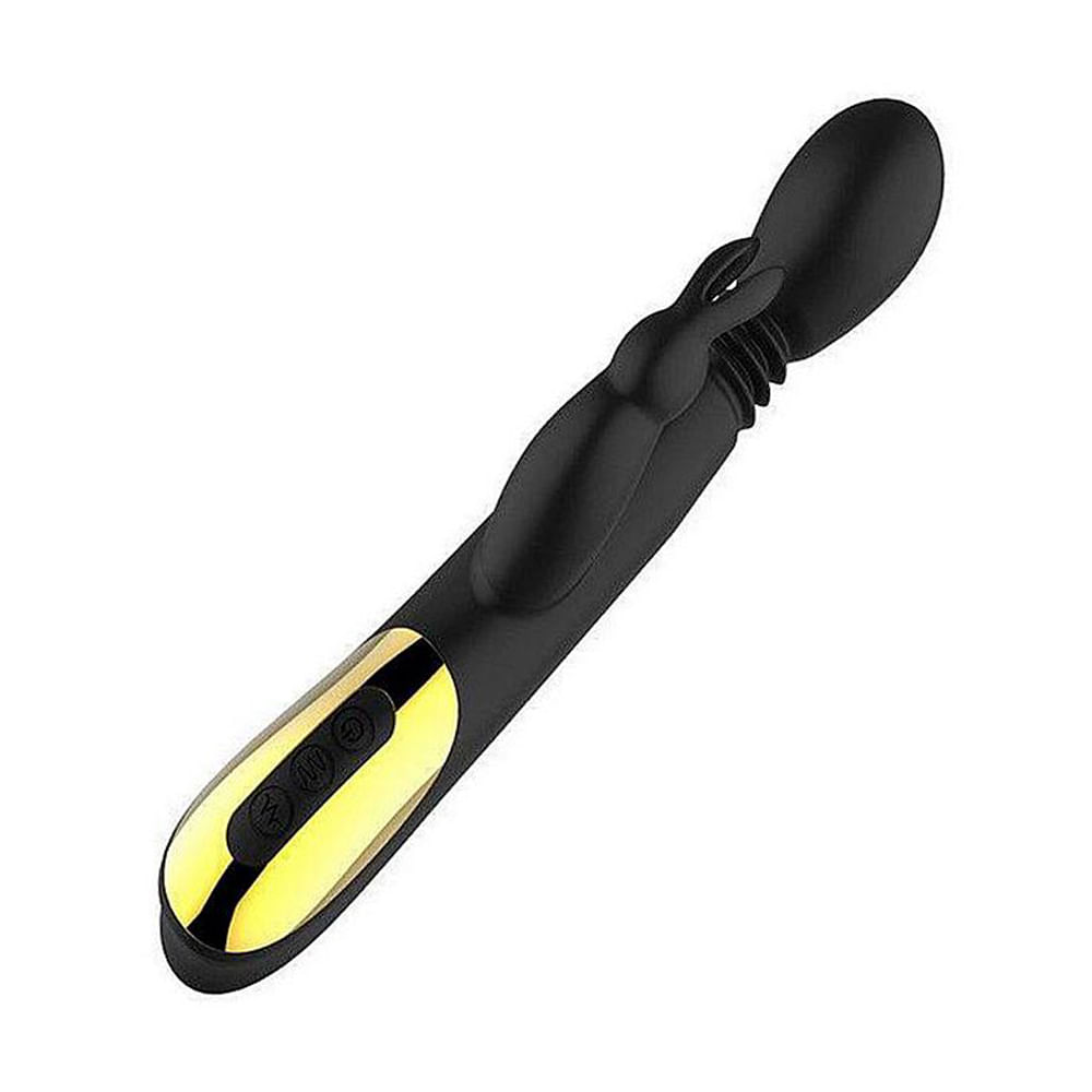 NV Toys Yutu Vibrador Ponto G e Clitóris Vai e Vem Rotativo com 10 Níveis de Vibrador Sexy Import