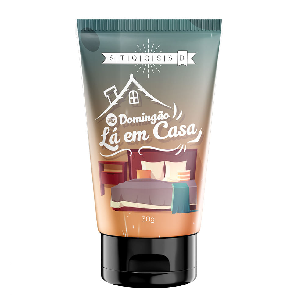 Domingão Lá em Casa Gel Lubrificante Comestível 30g Linha Semana de Surpresas Pepper Blend Domingão Lá em Casa Gel Lubrificante Comestível 30g Linha Semana de Surpresas Pepper Blend