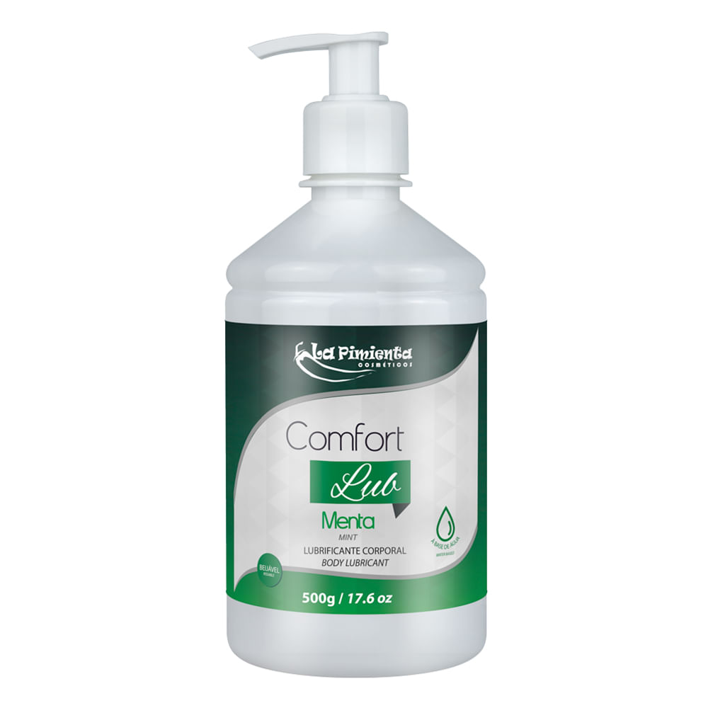 Comfort Lub Lubrificante Corporal Beijável 500g La Pimienta Comfort Lub Lubrificante Corporal Beijável 500g La Pimienta