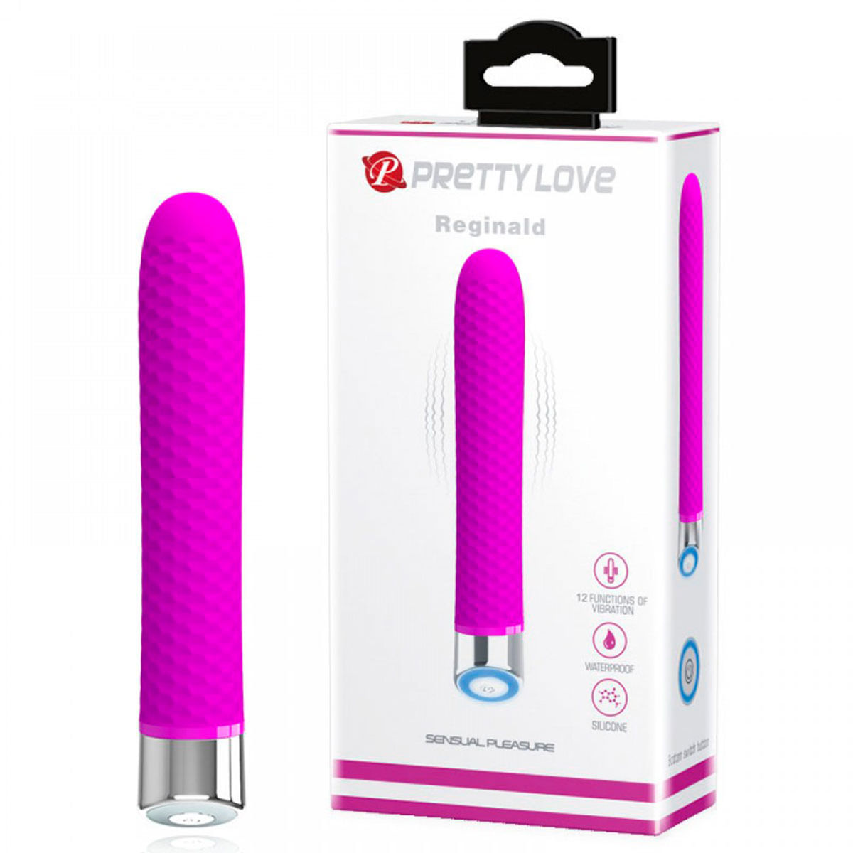 Pretty Love Reginald Vibrador Personal Estimulador em Silicone Vip Mix