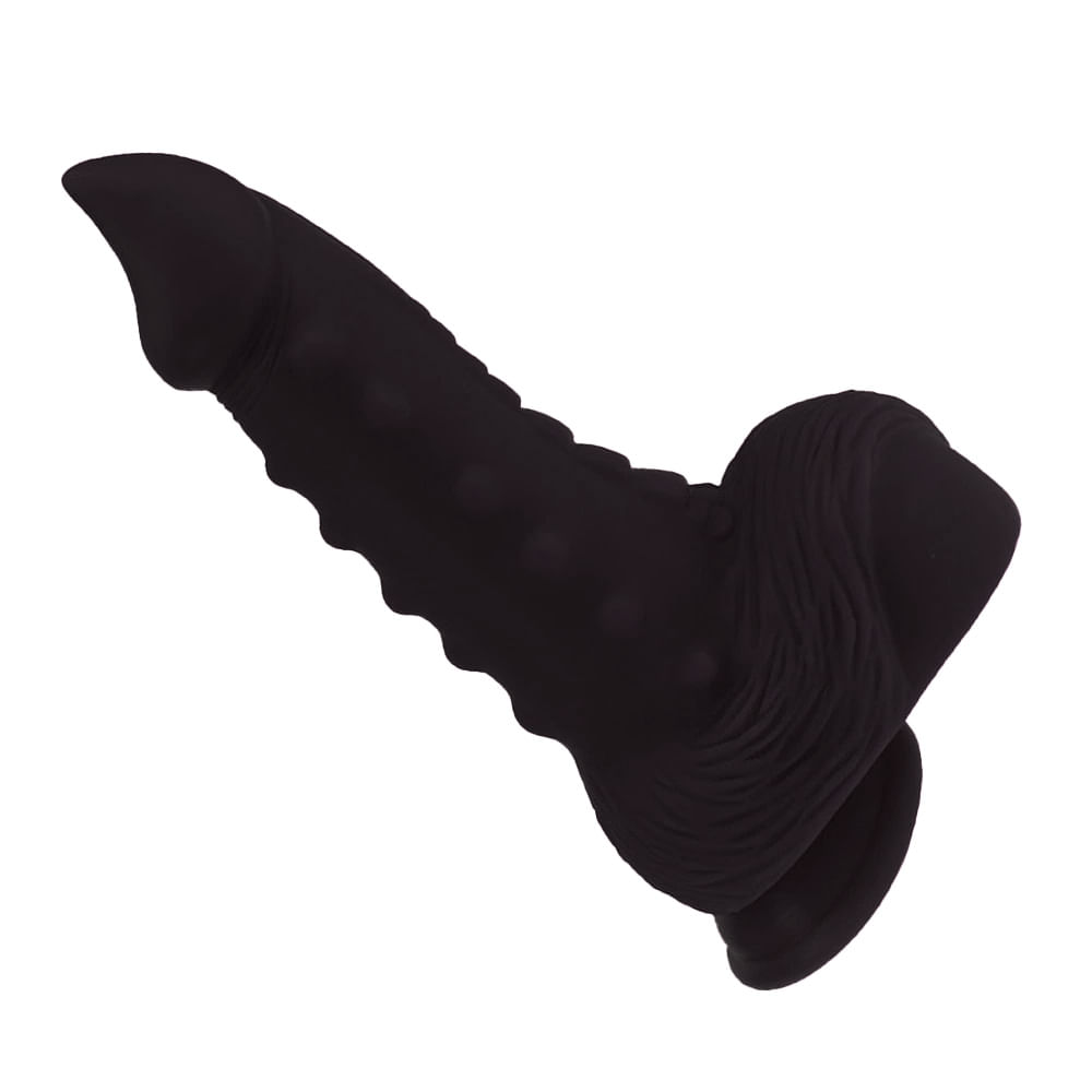 Colours Pleasure Prótese Dildo Colorida com Escroto e Ventosa Sexy Import