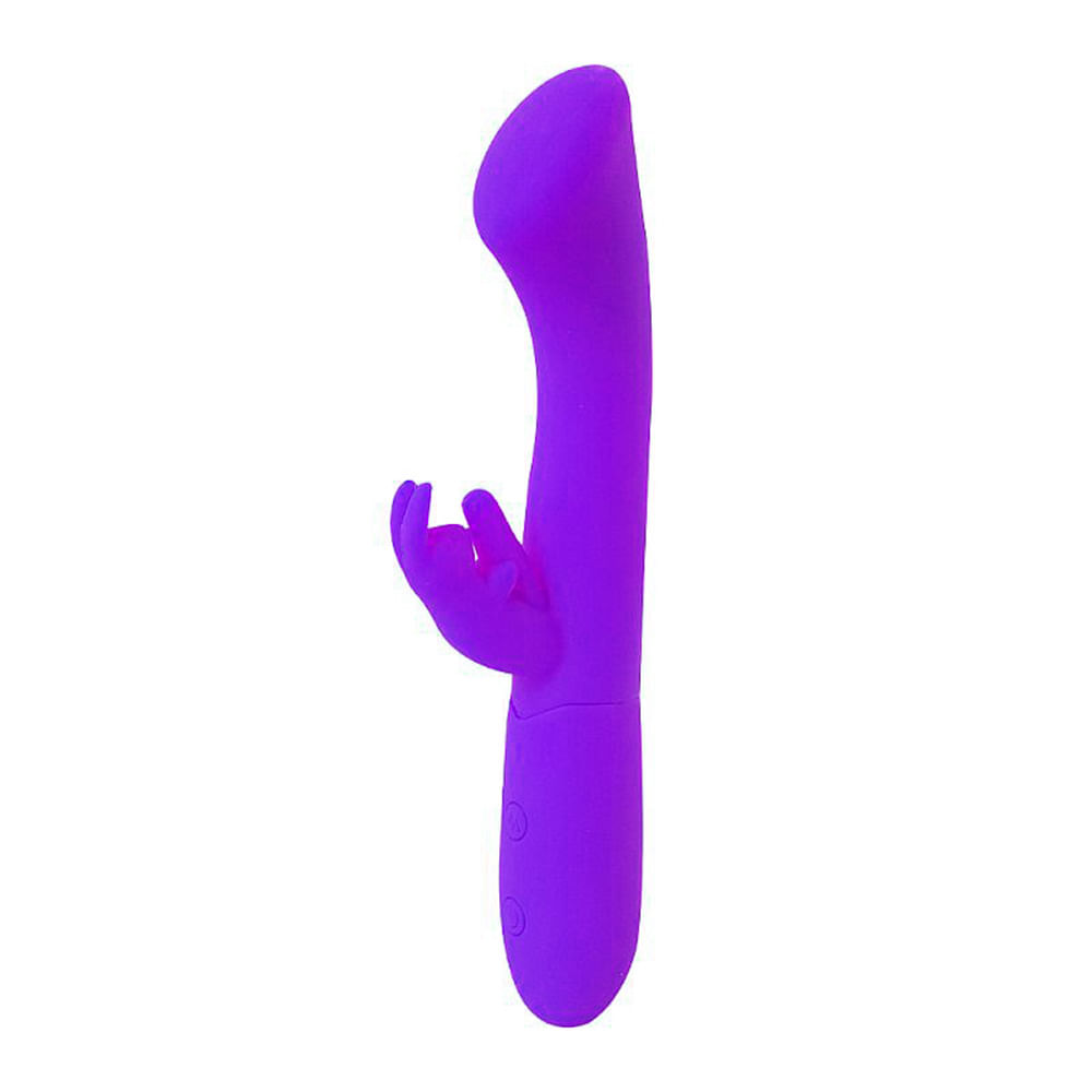 Dada Vibrador Ponto G com Estimulador de Clitóris com 10 Modos de Vibração Sexy Import