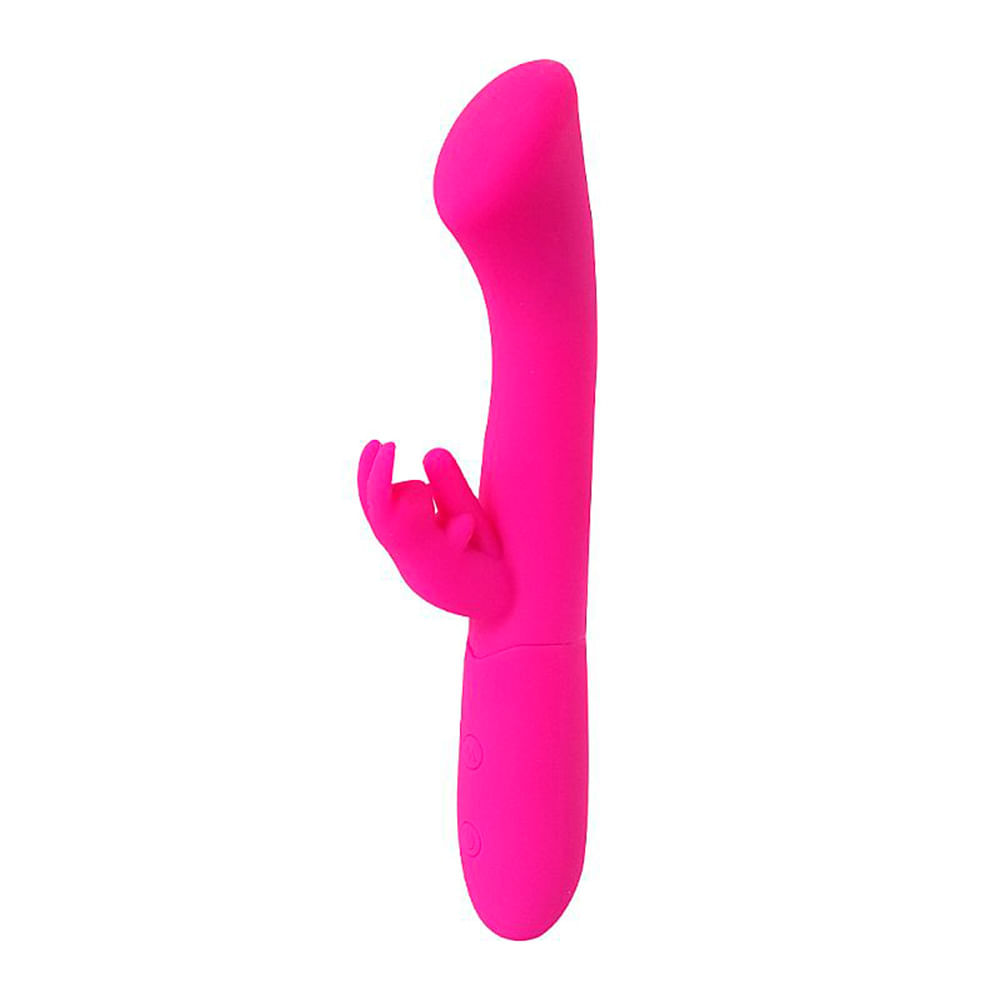Dada Vibrador Ponto G com Estimulador de Clitóris com 10 Modos de Vibração Sexy Import