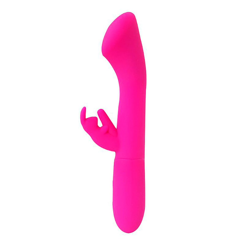 Dada Vibrador Ponto G com Estimulador de Clitóris com 10 Modos de Vibração Sexy Import