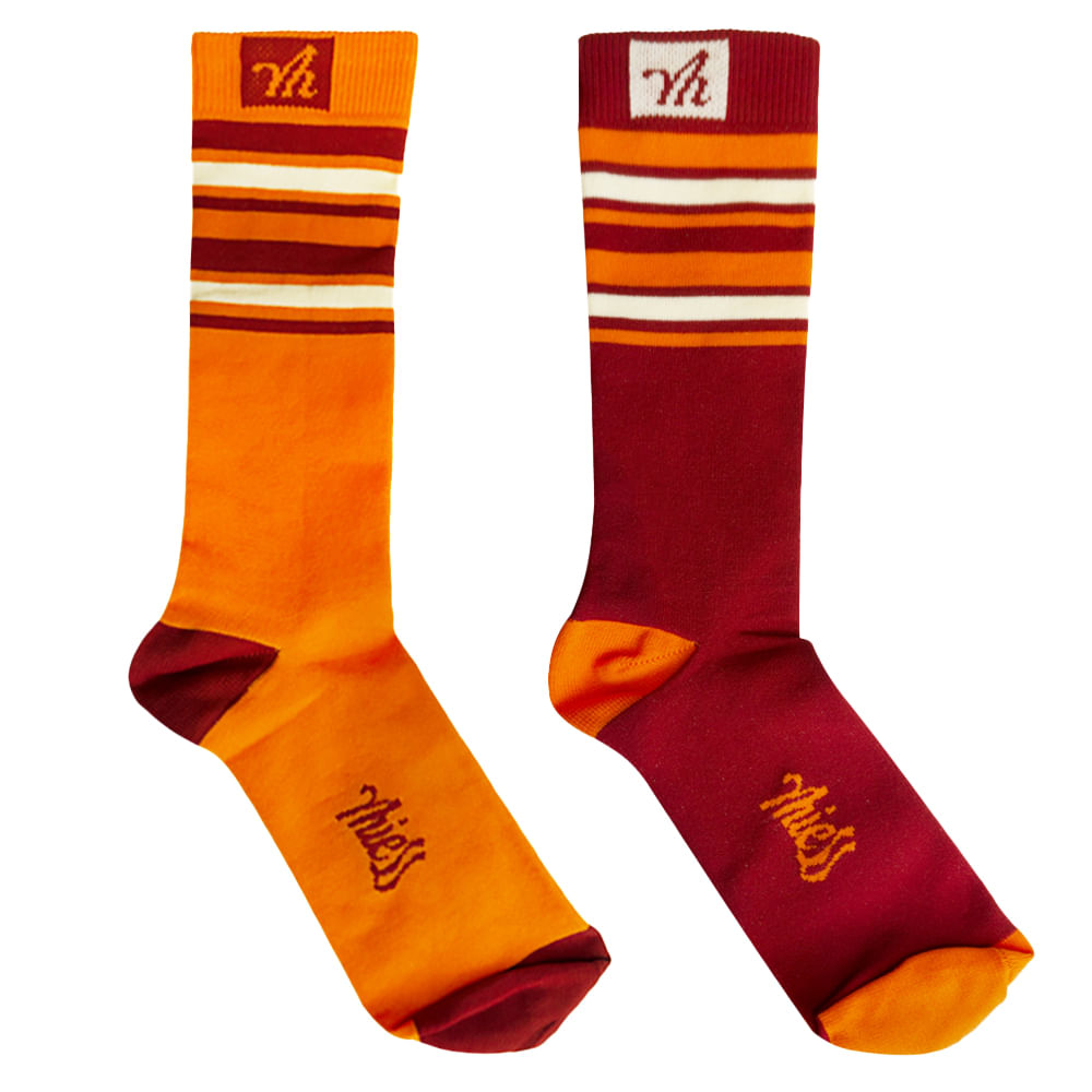 Meia Socks Personalizada Listrada Miess