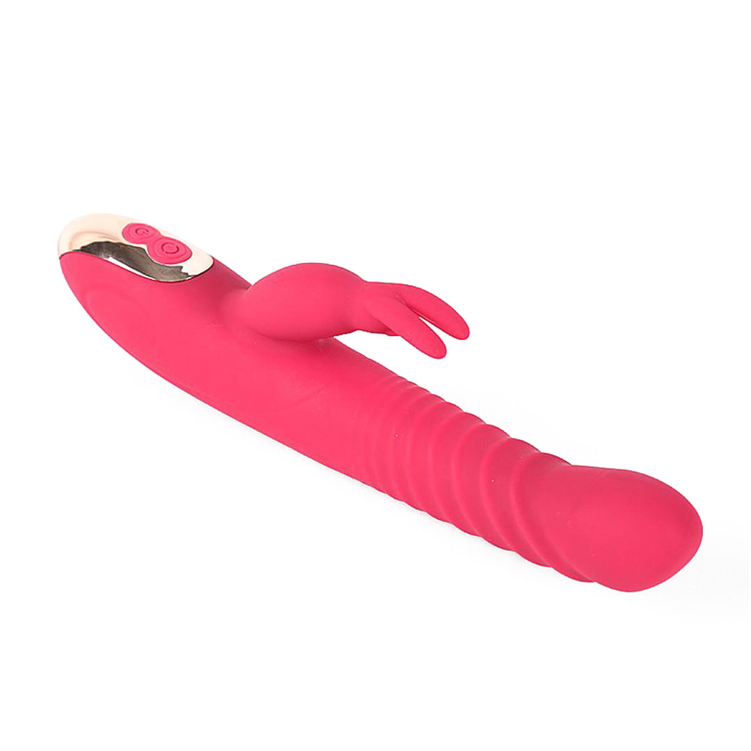Libo Vibrador Coelho com 8 Modos de Vibração e 3 Velocidade de Vai e Vem Sexy Import
