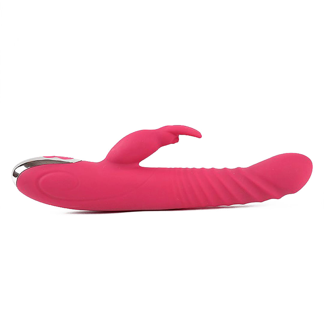 Libo Vibrador Coelho com 8 Modos de Vibração e 3 Velocidade de Vai e Vem Sexy Import