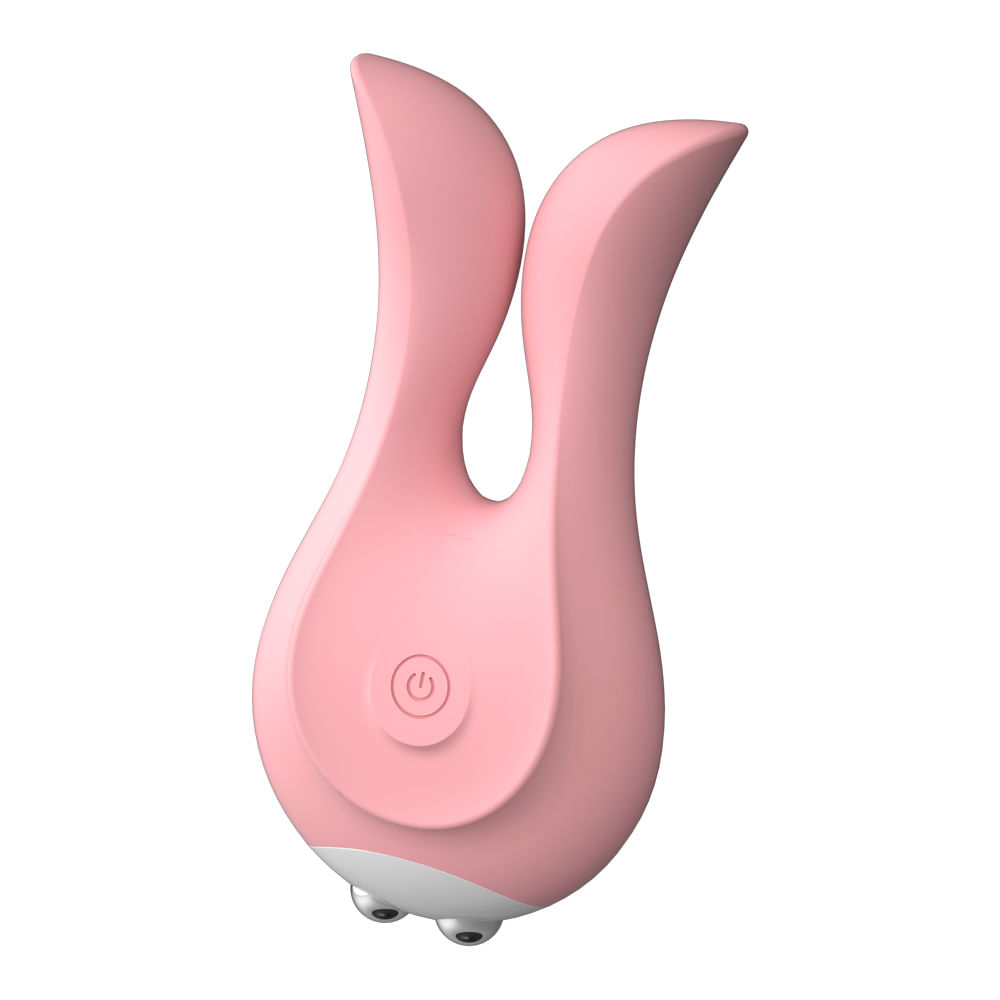 Happy Rabbit Lilo Vibrador Feminino de Dupla Penetração com 10 Modos de Vibração Vip Mix
