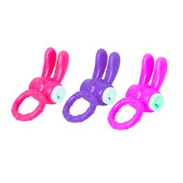 Vibrating Ring Anel Peniano Rabbit com Estimulador de Clitóris Vip Mix