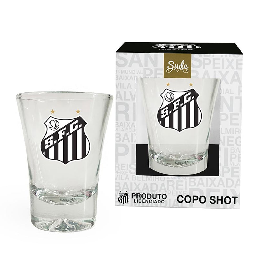 Copo de Shot Santos 60ml Sude Presentes