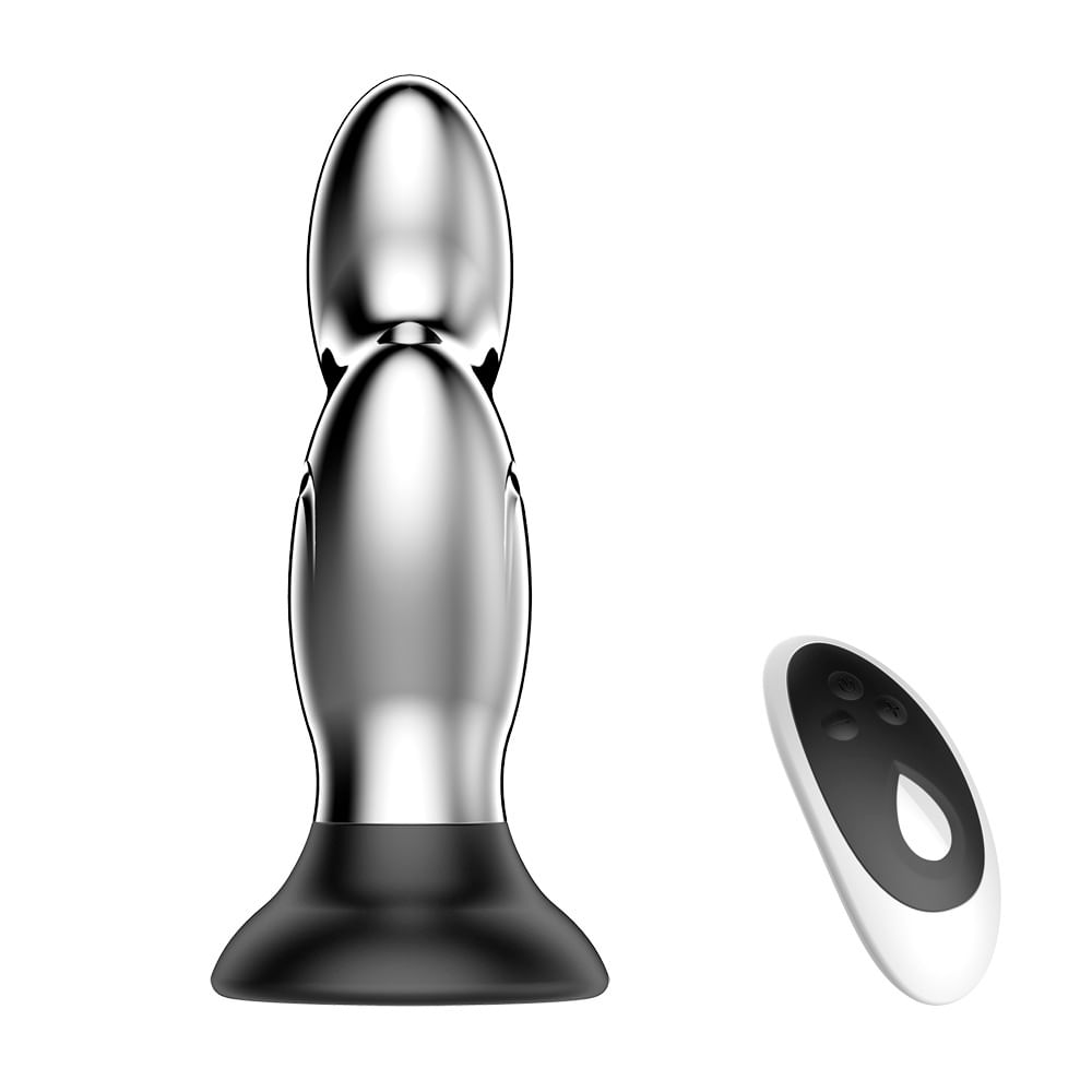 Plug Anal em Metal com 10 Modos de Vibrao e Ventosa Vip Mix em 10X Sem Juros Plug Anal em Metal com 10 Modos de Vibrao e Ventosa Vip Mix em 10X Sem Juros