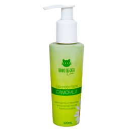 Sabonete Líquido Facial Camomila 120ml Linha Care Banho de Gata