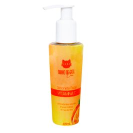 Sabonete Líquido Facial Vitamina C 120ml Linha Care Banho de Gata