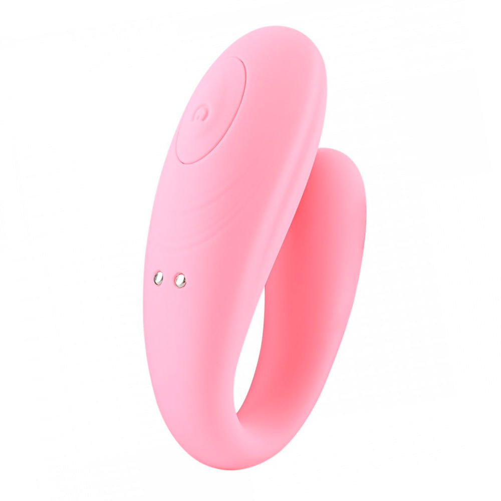 Vibrador de Dupla Estimulação Recarregável com 7 Modos de Vibração Vip Mix