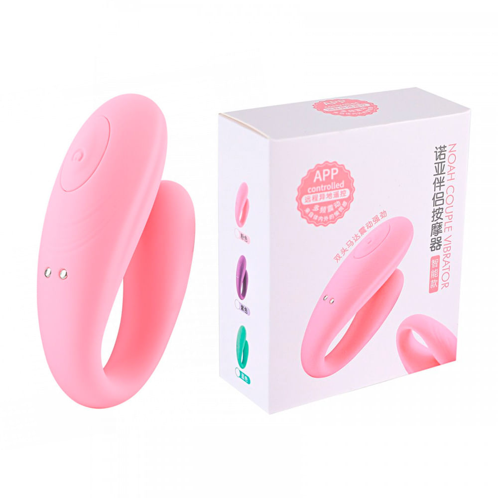 Vibrador de Dupla Estimulação Recarregável com 7 Modos de Vibração Vip Mix