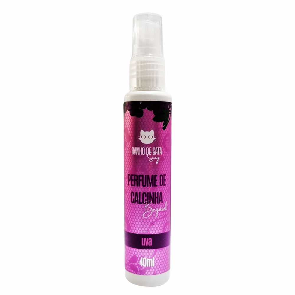 Perfume de Calcinha Beijável 40ml Banho de Gata Perfume de Calcinha Beijável 40ml Banho de Gata