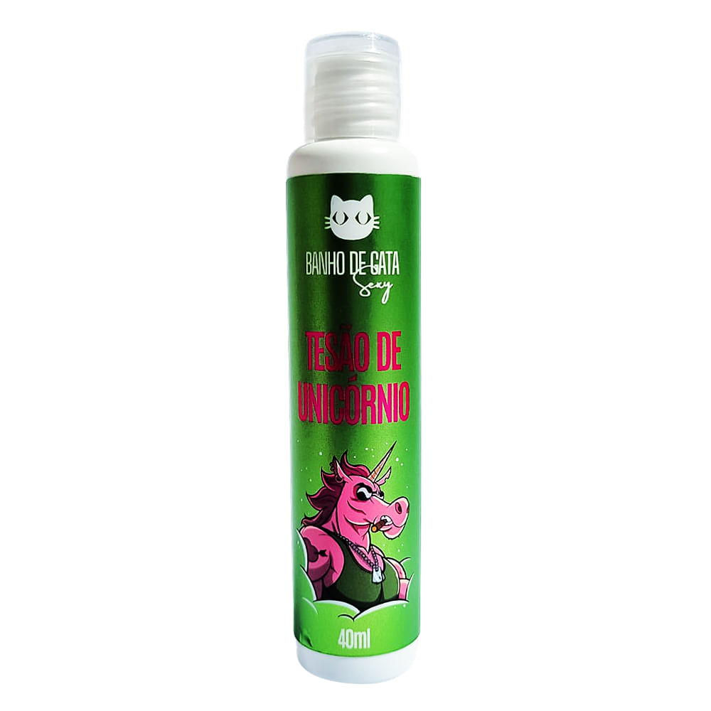 Tesão de Unicórnio Gel de Massagem Beijável Linha Tesão 40 ml Banho de Gata Tesão de Unicórnio Gel de Massagem Beijável Linha Tesão 40 ml Banho de Gata