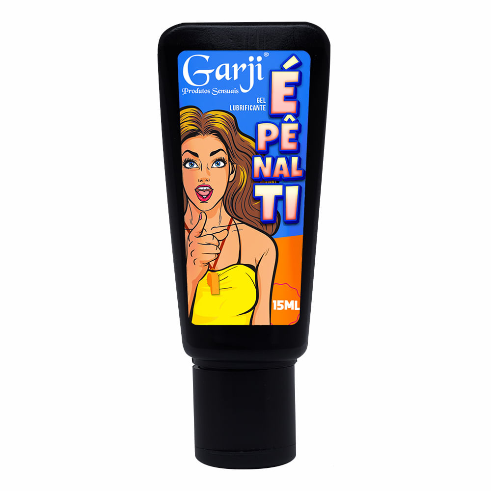 É Pênalti Gel Lubrificante Linha Futebol 15ml Garji É Pênalti Gel Lubrificante Linha Futebol 15ml Garji