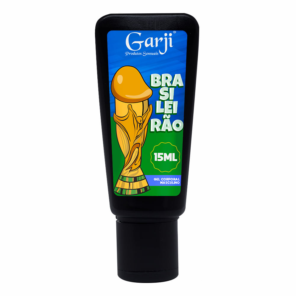 Brasileirão Gel Excitante Masculino Linha Futebol 15ml Garji Brasileirão Gel Excitante Masculino Linha Futebol 15ml Garji