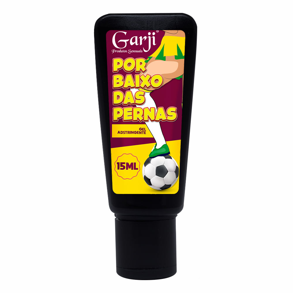 Por Baixo das Pernas Gel Adstringente Linha Futebol 15ml Garji Por Baixo das Pernas Gel Adstringente Linha Futebol 15ml Garji