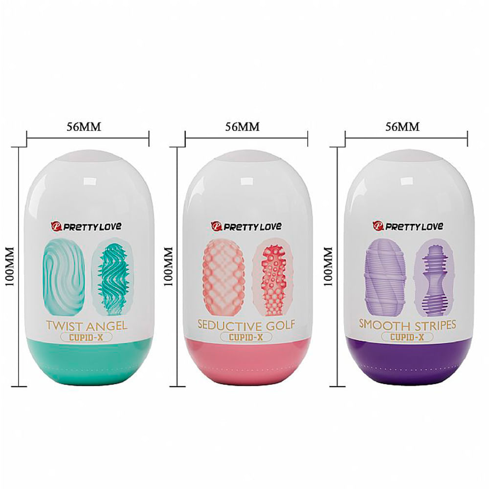 Cupid-X Pretty Love Egg Masturbador Masculino Sexy Import