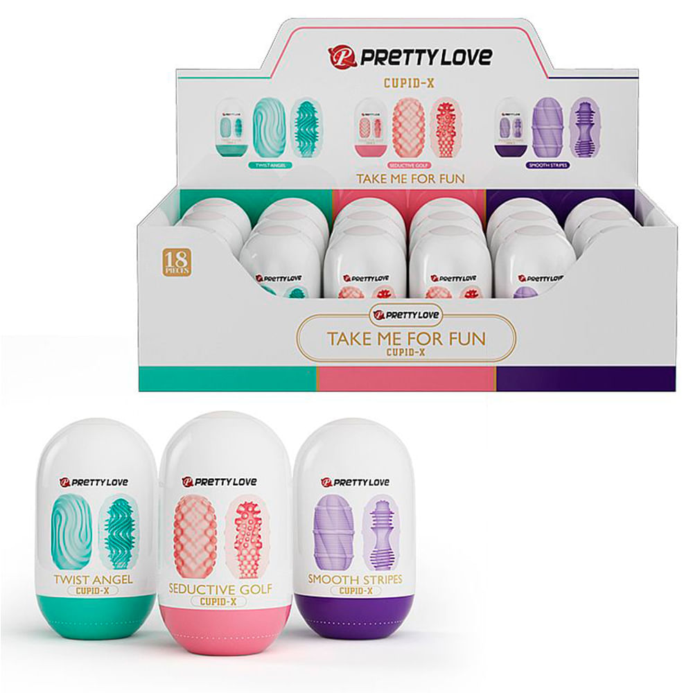 Cupid-X Pretty Love Egg Masturbador Masculino Sexy Import