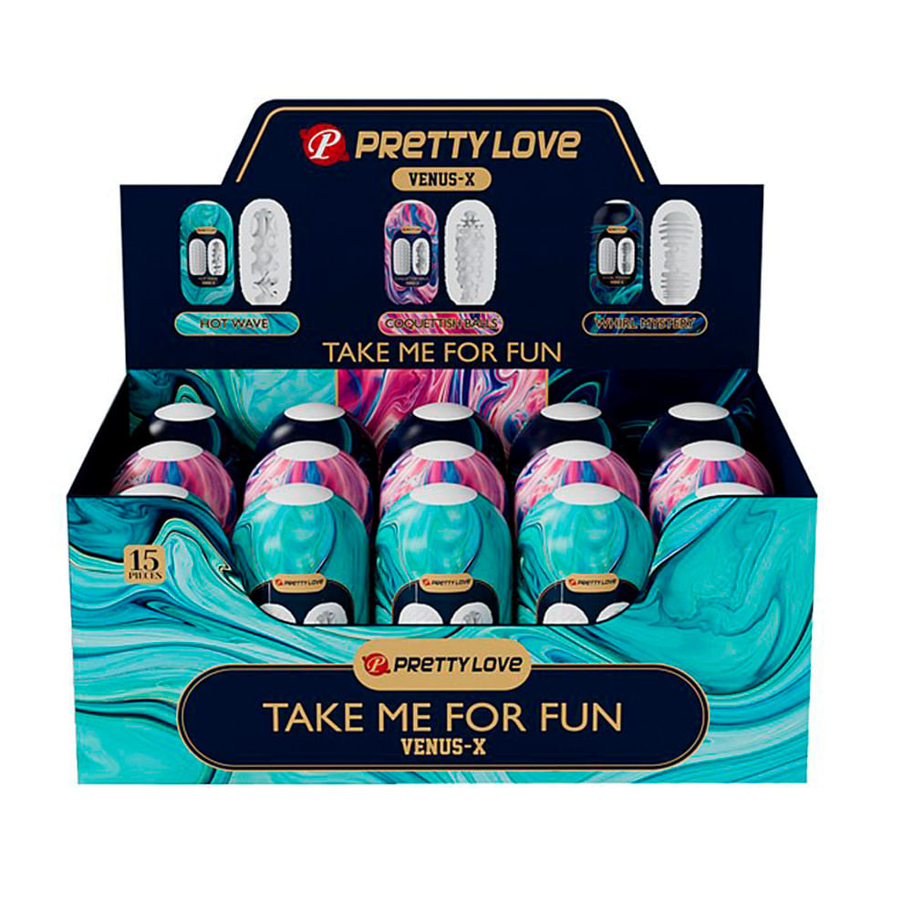 Venus-X Pretty Love Egg Masturbador Masculino Sexy Import