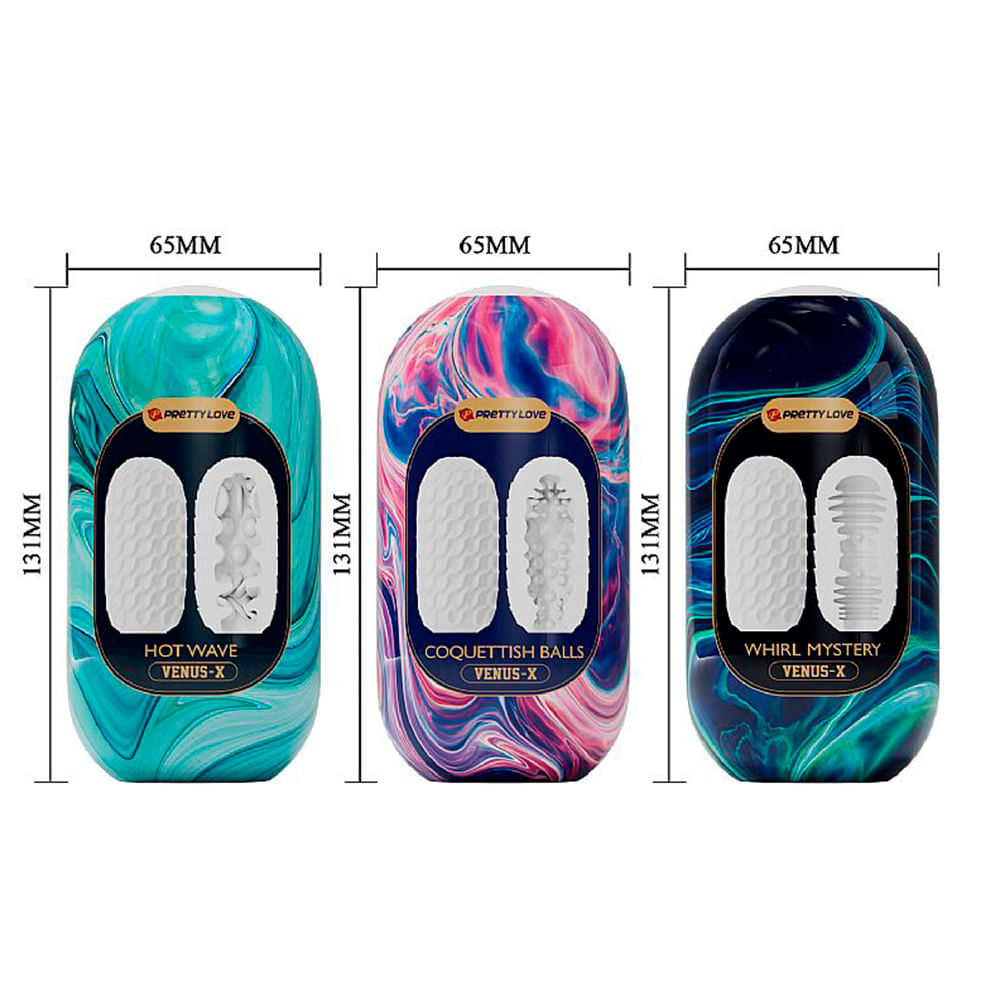 Venus-X Pretty Love Egg Masturbador Masculino Sexy Import